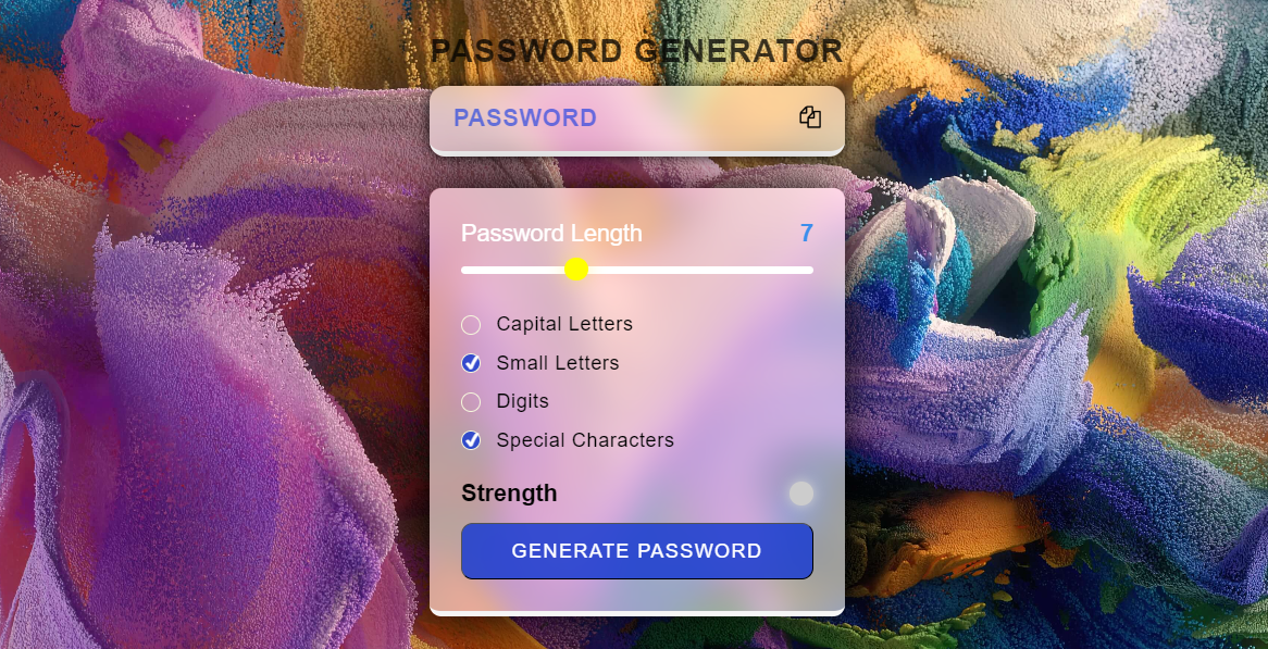PasswordGenerator